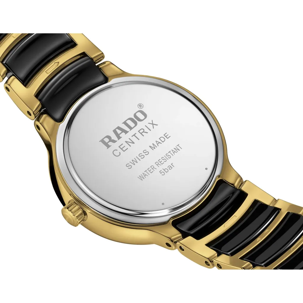 Online Centrix Diamonds sort skive 30,5 mm Two Tone Klokker | Til Henne
