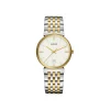 Best Florence Classic hvit 38 mm Two Tone Klokker | Dressklokker