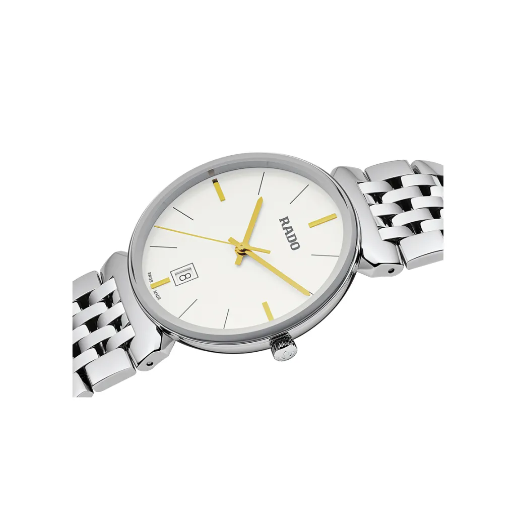 Hot Florence Classic hvit 38 mm stål Til Han