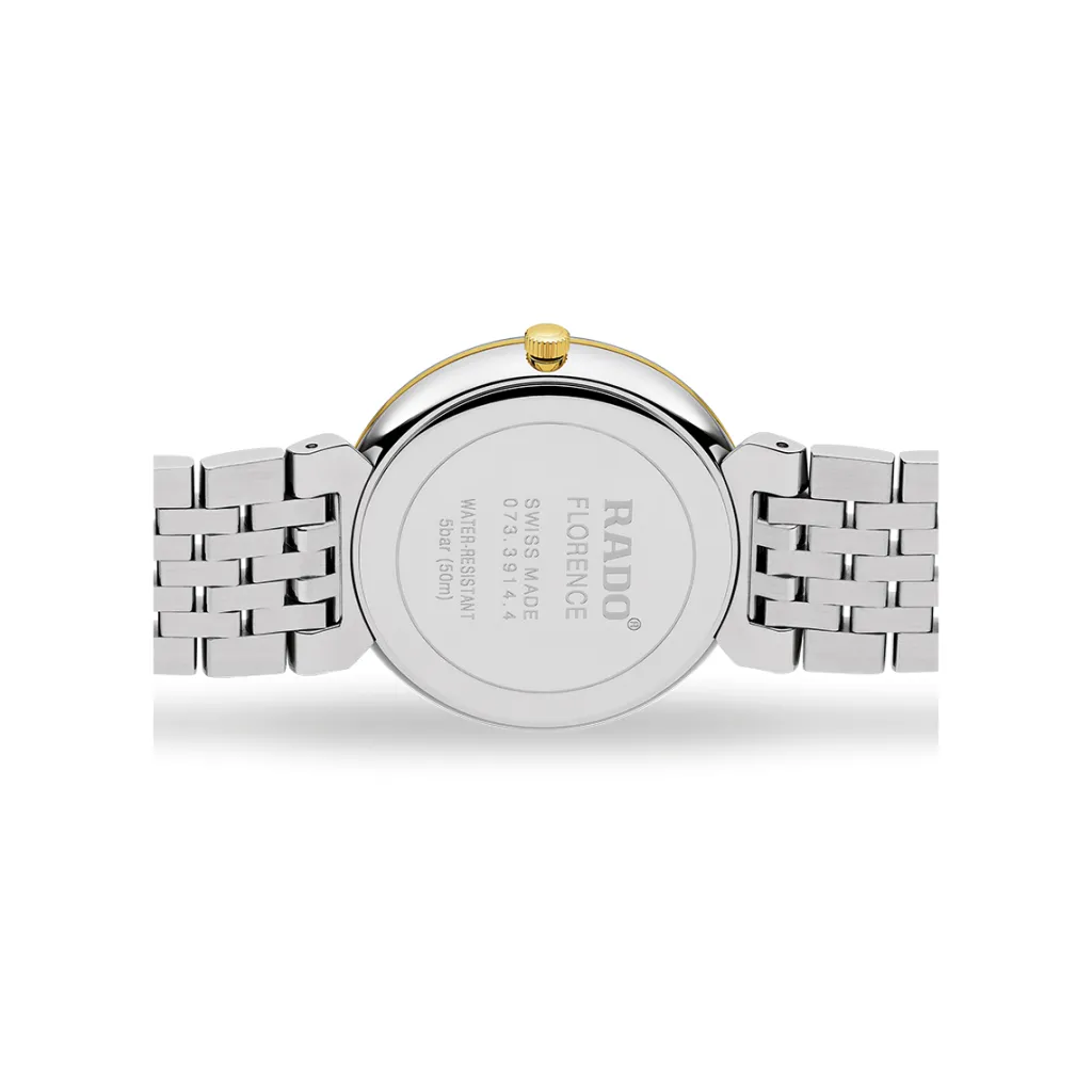Best Florence Classic hvit 38 mm Two Tone Klokker | Dressklokker