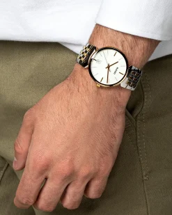 Best Florence Classic hvit 38 mm Two Tone Klokker | Dressklokker