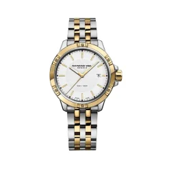 Sale Tango quartz bicolor 30 mm Two Tone Klokker | Til Henne