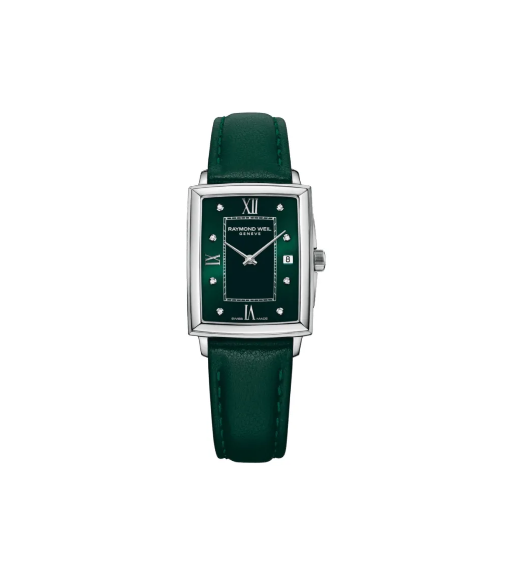 Sale Toccata emerald green med diamanter Klokker Med Diamanter | Til Henne