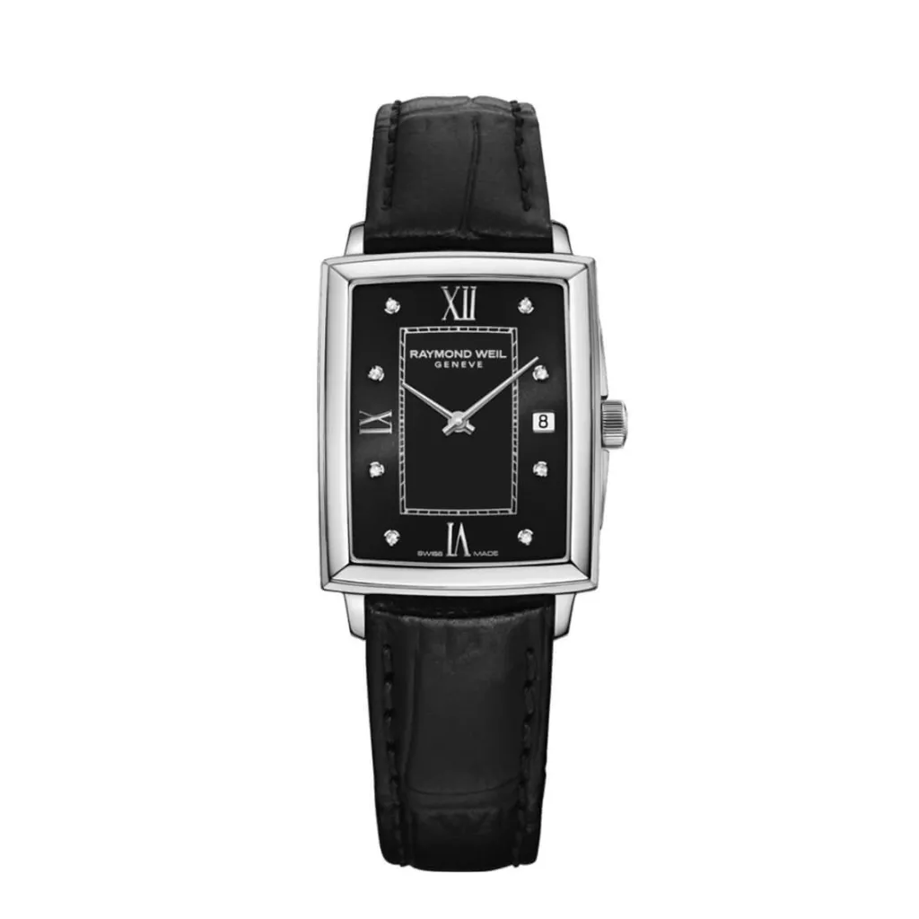 Discount Toccata Lady svart med diamanter Klokker Med Diamanter | Til Henne