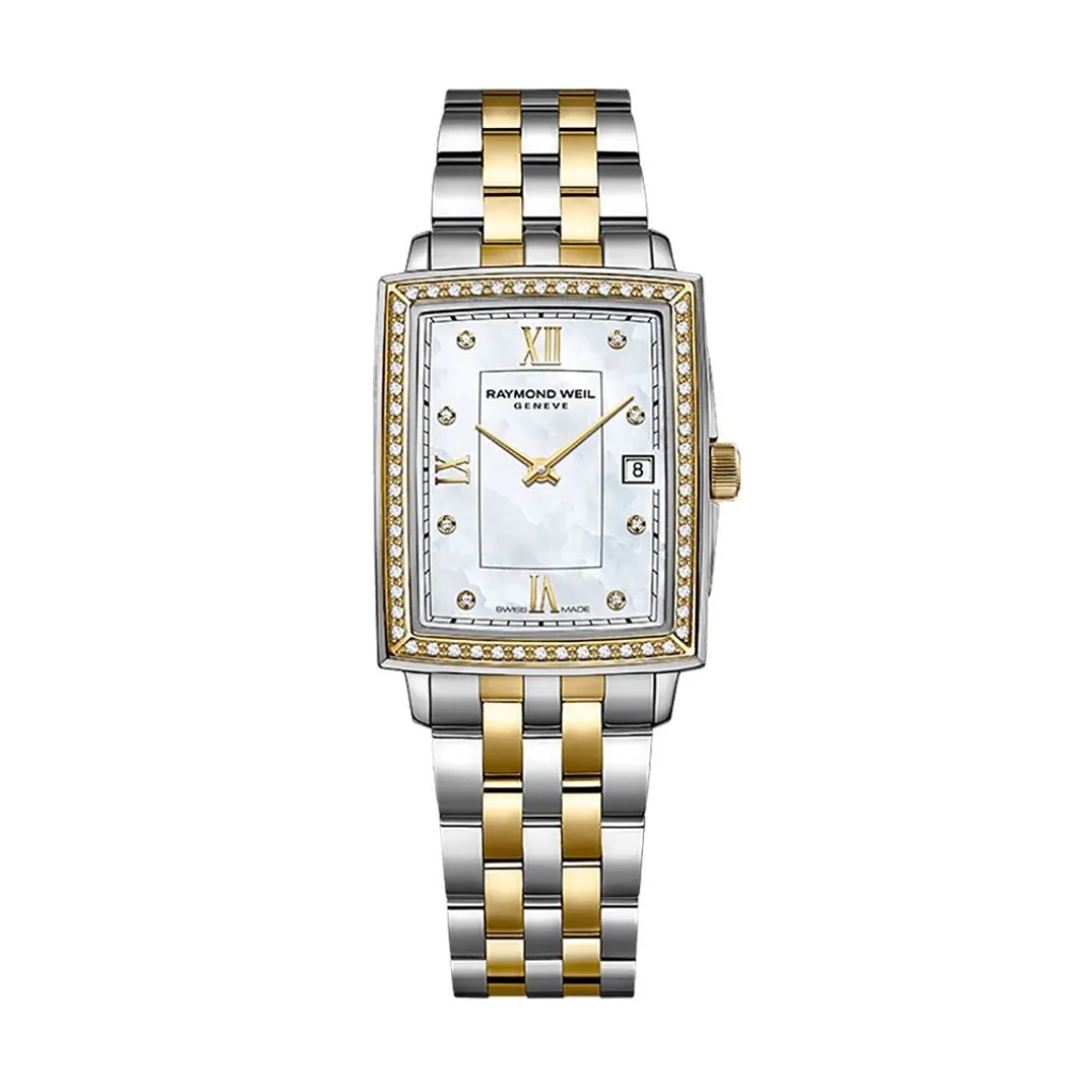 Sale Toccata Lady perlemor 22,6 mm med diamanter Klokker Med Diamanter