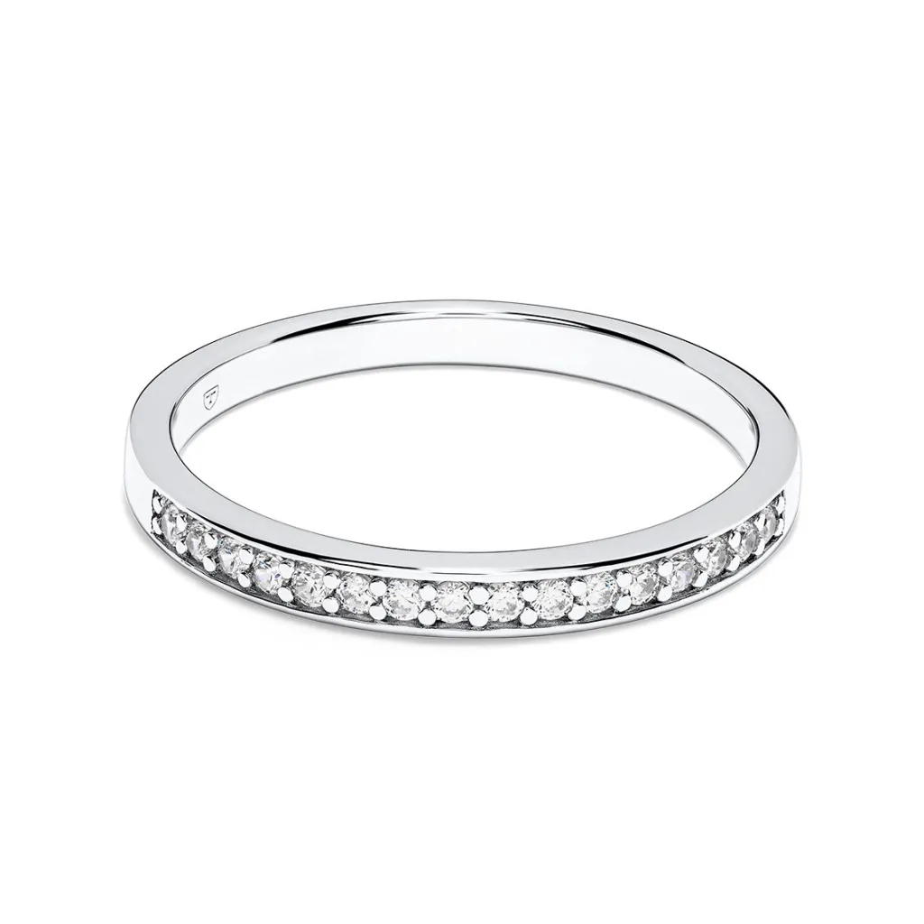 Discount Rekkering med cubic zirkonia Ringer