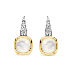 Fashion Ørepynt fra med perlemor og cubic zirkonia Ørepynt