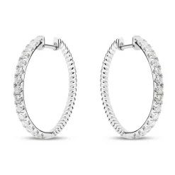 Discount Øreringer med diamanter 1,0 ct Ørepynt