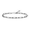 Sale Rhodinert sølvarmbånd med lenker Armbånd