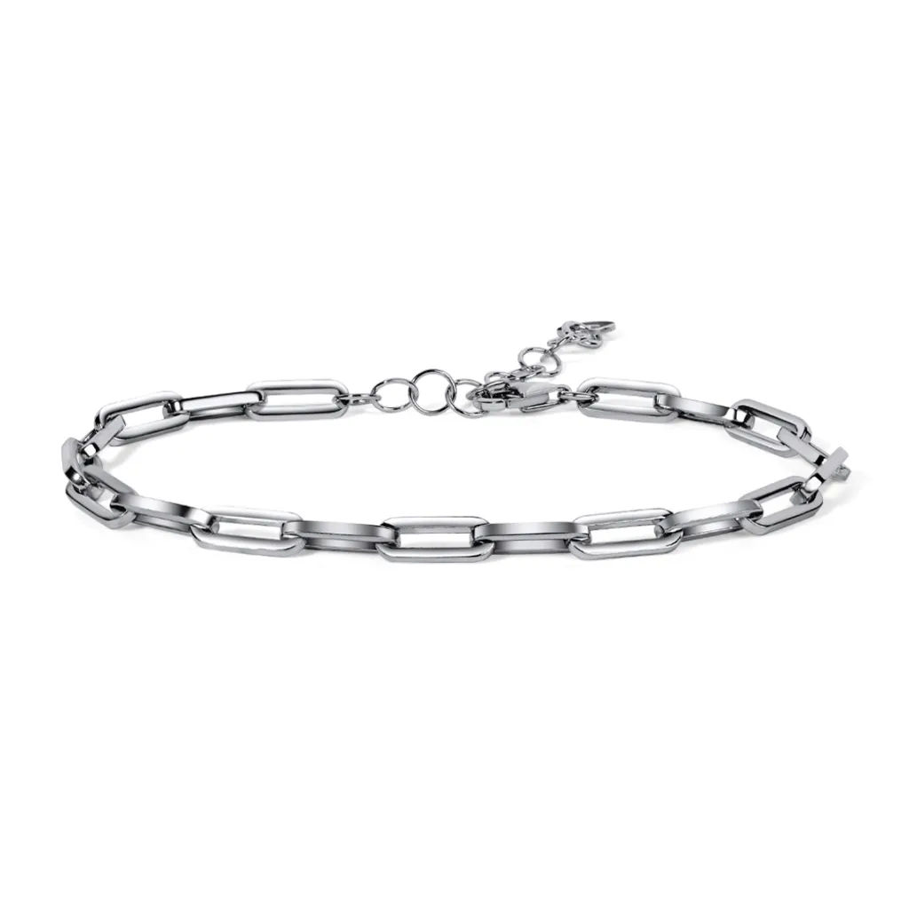 Sale Rhodinert sølvarmbånd med lenker Armbånd