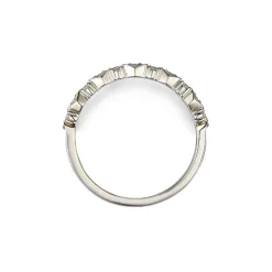 Hot Ring i gult gull med diamanter Ringer