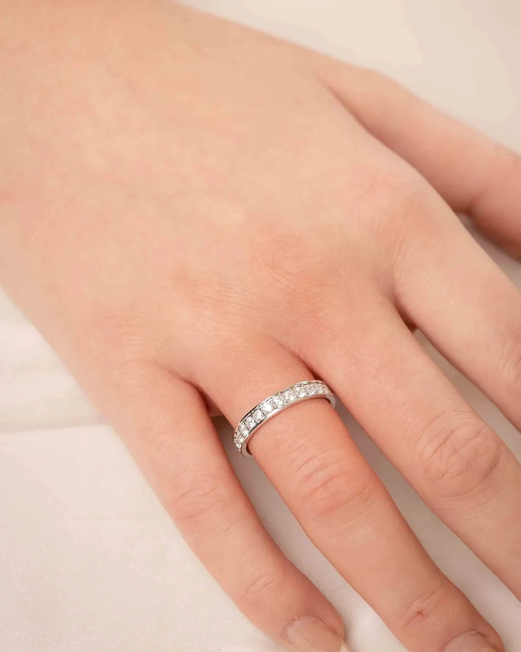 Discount Ring med diamanter - Eternity Positano 0,50 ct Ringer