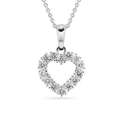 Clearance Romance diamantanheng 0,70ct Halssmykker