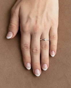 Discount Rose diamantring 0,11ct Ringer