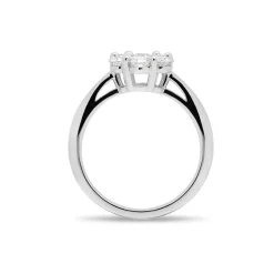 Fashion Rosettring med diamanter 0,98 ct Ringer