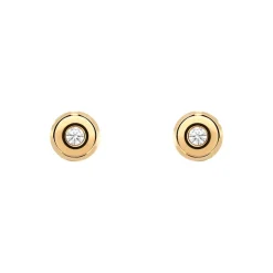 Fashion Sarieørepynt i gult gull med diamanter 0,015 ct Ørepynt