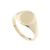Sale Signet ring i gult gull herre Til Menn | Ringer