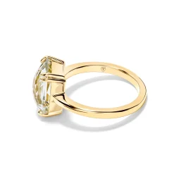 New Sølv forgylt ring med grønn ametyst Ringer