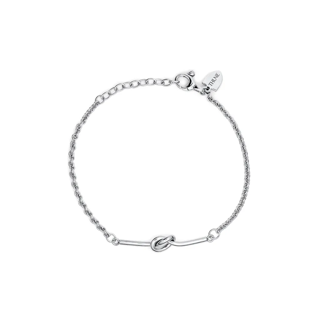 Sale Sølvarmbånd med knute Armbånd