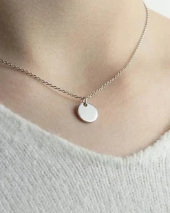 Discount Sølvmynt med kjede 10 mm Halssmykker
