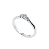 Hot 3-stens diamantring 0,14ct Ringer