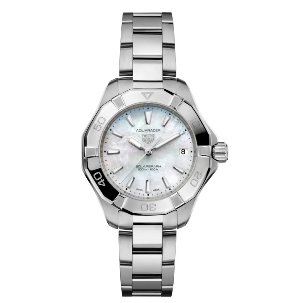Online Aquaracer Professional 200 hvit perlemor 34 mm Til Henne
