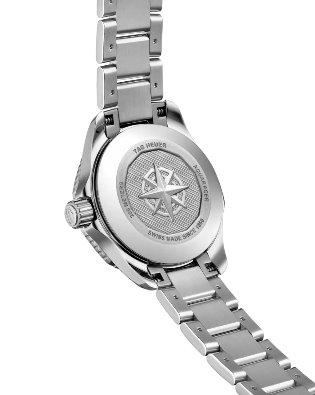 Sale Aquaracer Professional grønn 30 mm Klokker Med Diamanter | Dykkerklokker
