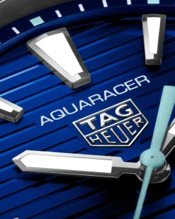 Clearance Aquaracer Professional 200 Solargraph blå 40 mm Dykkerklokker | Til Han