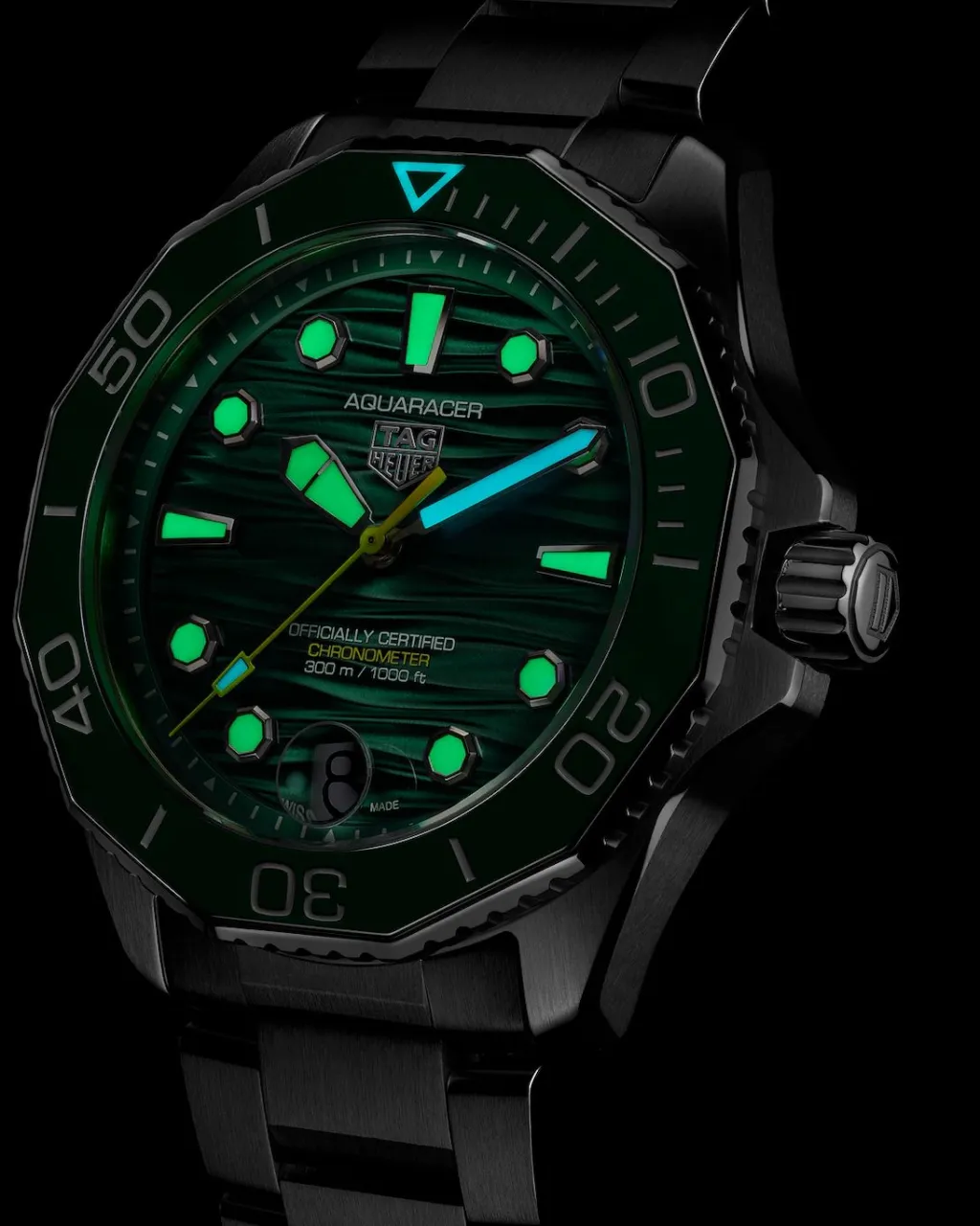 Clearance Aquaracer Professional 300 grønn 42 mm Til Han