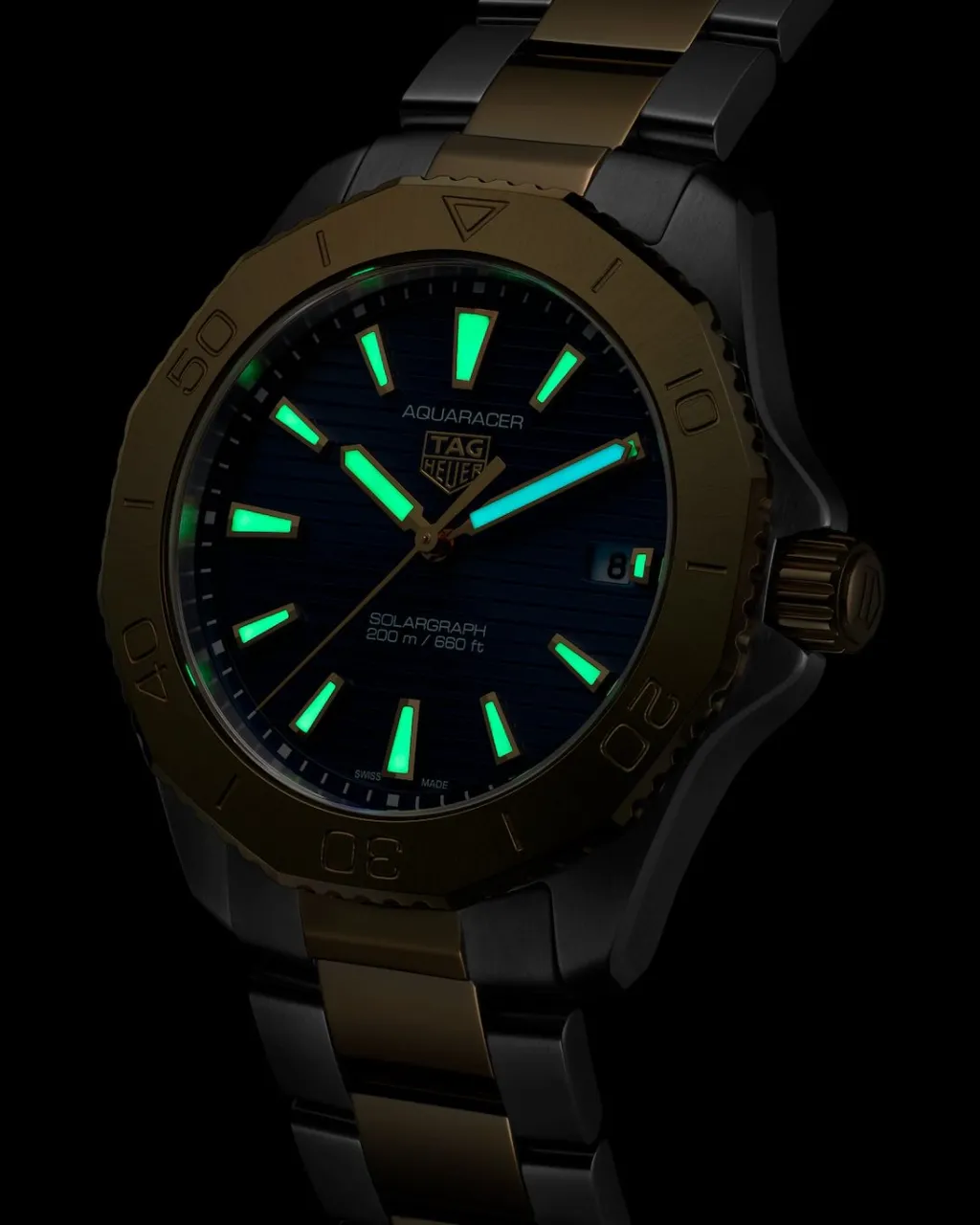 Discount Aquaracer Professional 200 Solargraph 40 mm Til Han