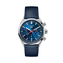 Best Carrera Automatic blå 42 mm Til Han