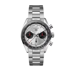 Outlet Carrera Chronograph steel 39 mm Til Han