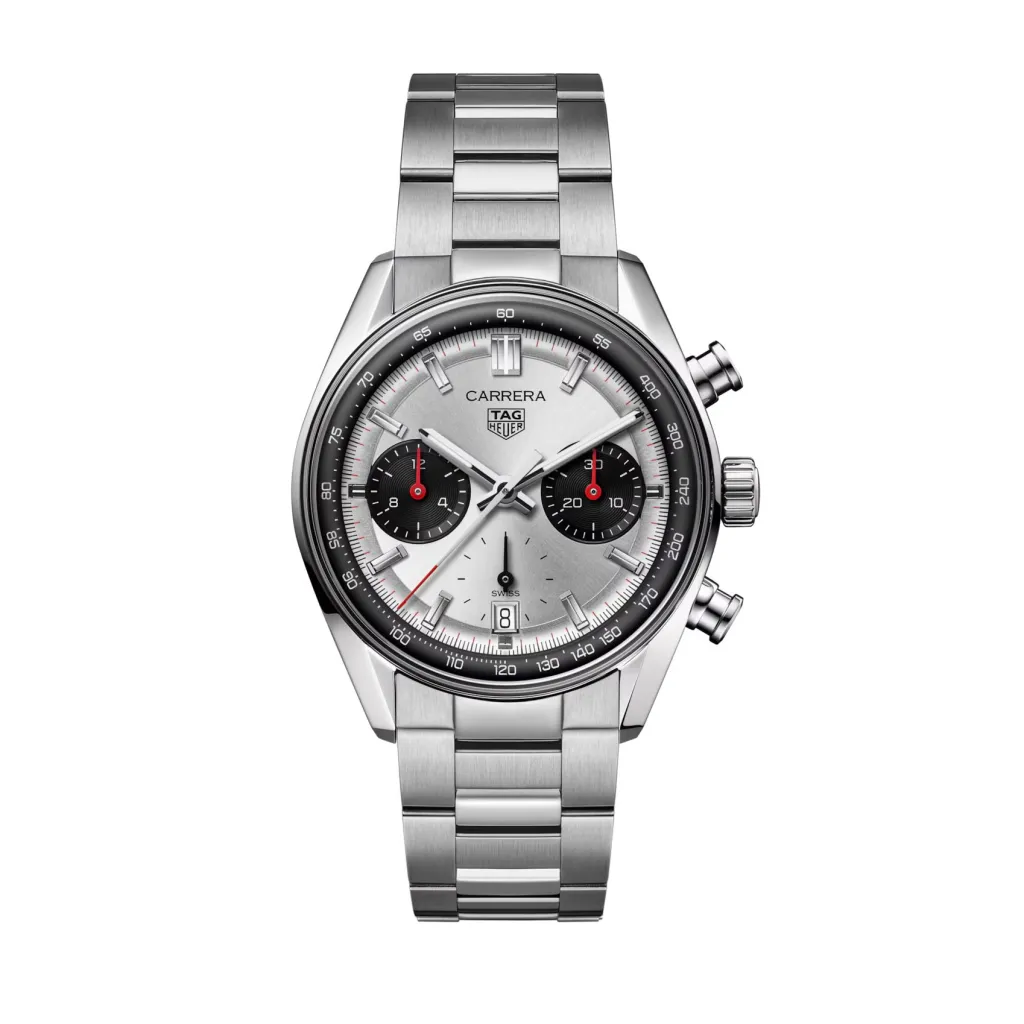 Outlet Carrera Chronograph steel 39 mm Til Han