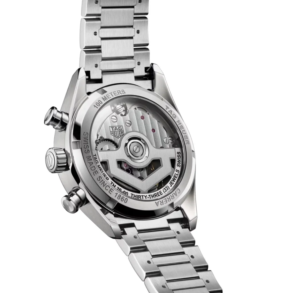Outlet Carrera Chronograph steel 39 mm Til Han
