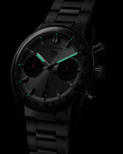 Outlet Carrera Chronograph steel 39 mm Til Han