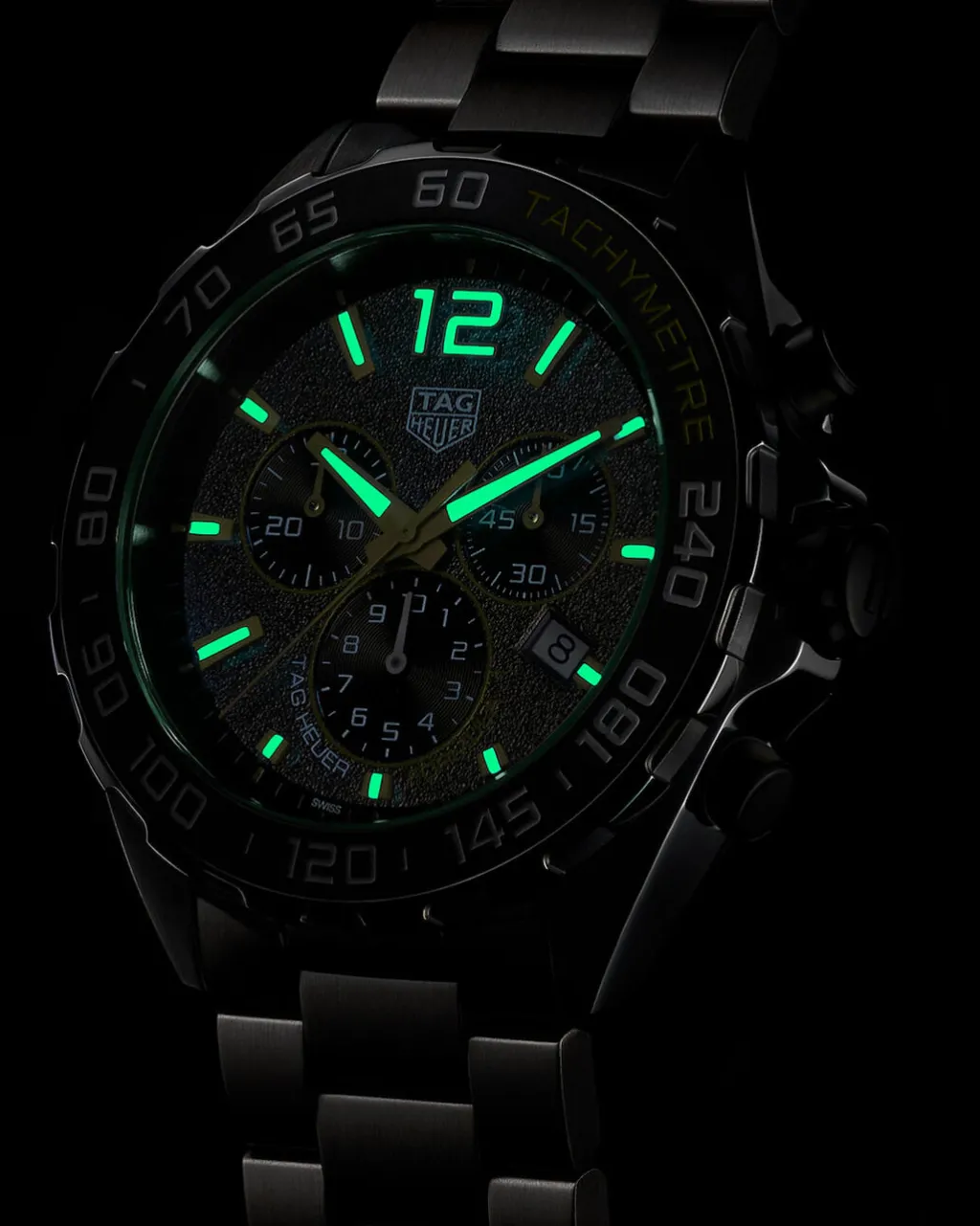 Online Formula 1 grå kronograf 43 mm Til Han