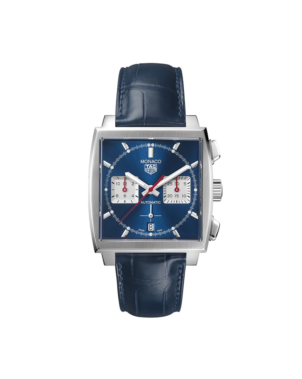 Outlet Monaco Chronograph blå 39 mm Til Han
