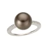 Discount Tahiti perlering med diamanter Ringer