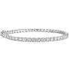 Fashion Tennisarmbånd 5,00 ct i hvitt gull Armbånd
