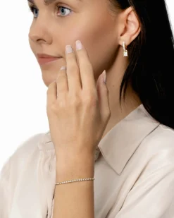 Sale Tennisarmbånd gult gull 3,00 ct Armbånd