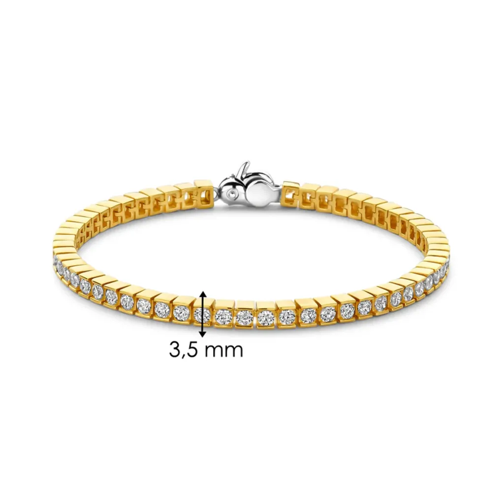 Best armbånd forgylt sølv med cubic zirkonia Armbånd