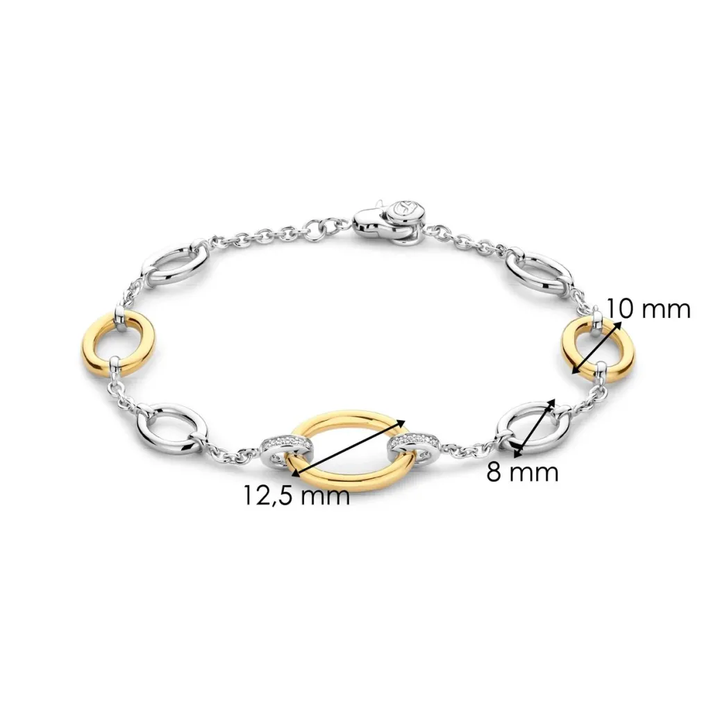 Discount armbånd med ovale anheng Armbånd