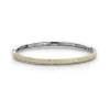 New armring i rhodiner og forgylt sølv med cubic zirkonia Armbånd