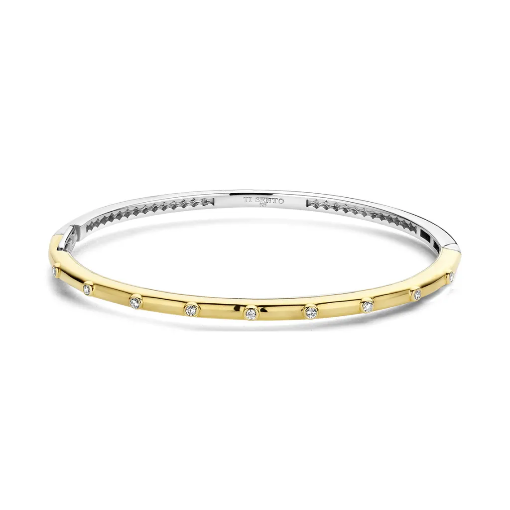 Hot armring i sølv med cubic zirconia Armbånd