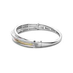 New armring i sølv og forgylt sølv Armbånd