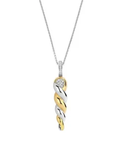 Clearance dråpeanheng i sølv med cubic zirkonia Halssmykker
