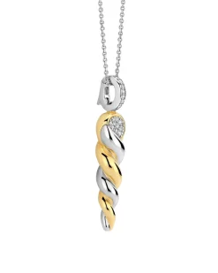 Clearance dråpeanheng i sølv med cubic zirkonia Halssmykker