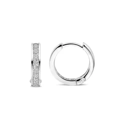 Sale sølvøreringer cubic zirkonia Ørepynt