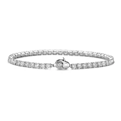 Outlet tennisarmbånd i sølv med cubic zirkonia Armbånd