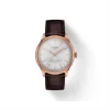 Online Chemin Des Tourelles Powermatic 80 39 mm med brun skinnrem Dressklokker | Til Han